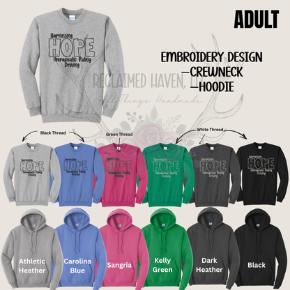 Harnessing Hope - Scribble - Embroidery