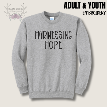 Harnessing Hope - Embroidery
