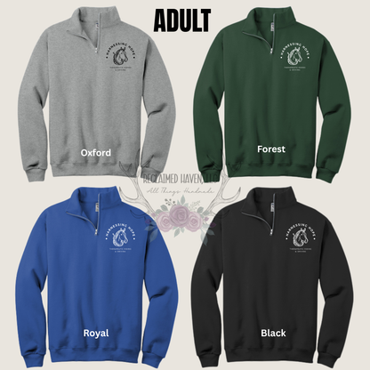 Adult - 1/4 zip with Logo