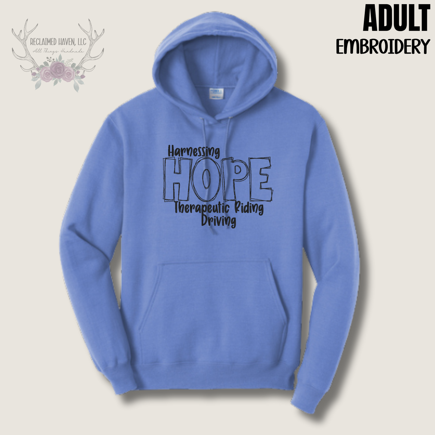 Harnessing Hope - Scribble - Embroidery