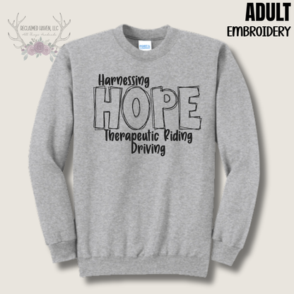 Harnessing Hope - Scribble - Embroidery