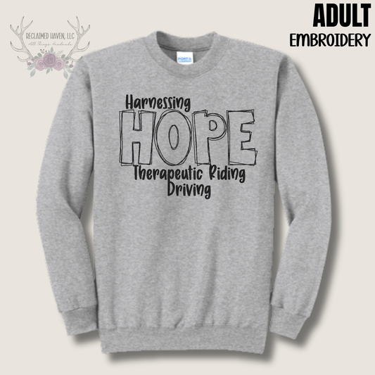 Harnessing Hope - Scribble - Embroidery