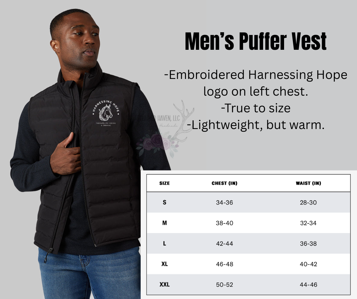 Mens Puffer Vest w/ HH Logo