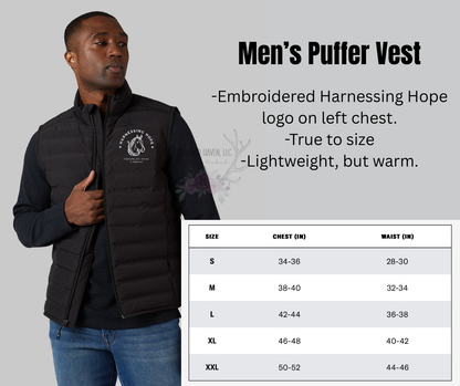 Mens Puffer Vest w/ HH Logo