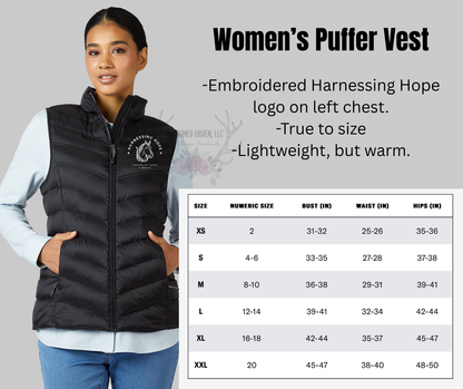 Women Puffer Vest w/ HH Logo