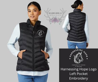 Women Puffer Vest w/ HH Logo